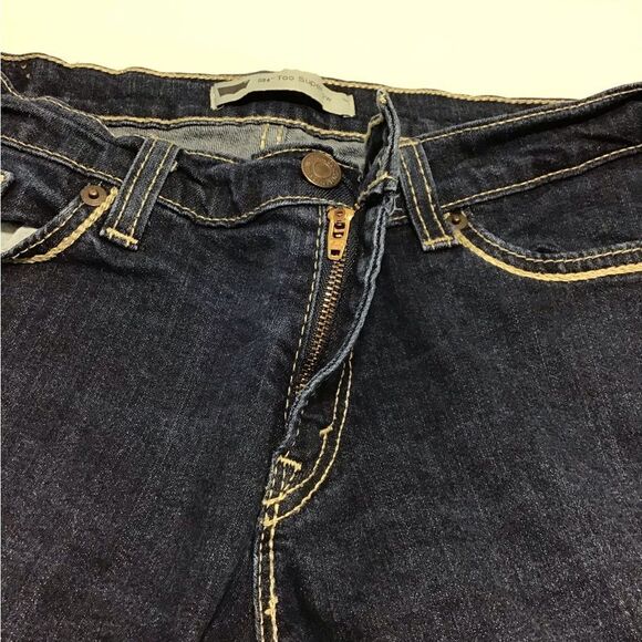 Levi’s Strauss Blue Straight Leg Jeans Size - Picture 6 of 10
